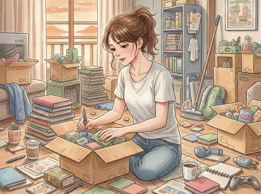 部屋の片づけ・在宅介護